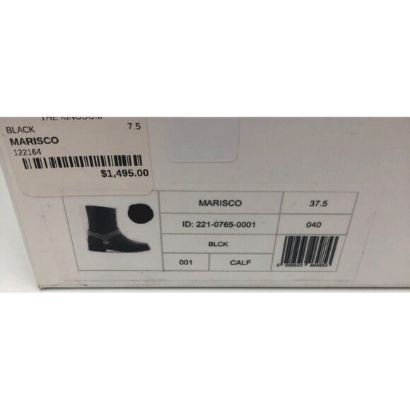 MANOLO BLAHNIK Marisco Floral Chain Size 7.5  NWT - Picture 8 of 10